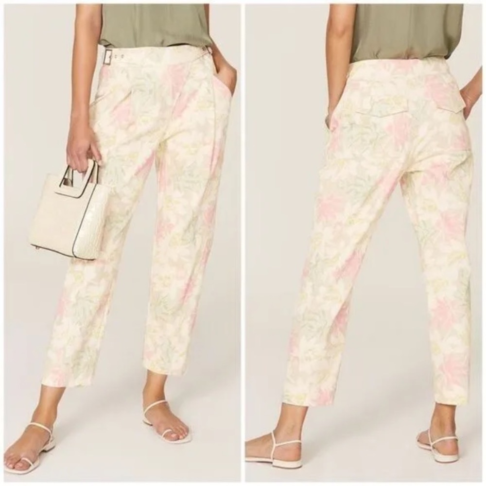 Ted baker London Aphraa buckle floral pants